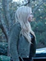 Natalie Alyn Lind The Gifted Biker Jacket