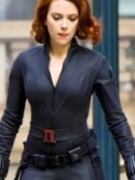 Natasha Romanoff Avengers Endgame Leather Jacket