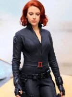Natasha Romanoff Avengers Endgame Leather Jacket