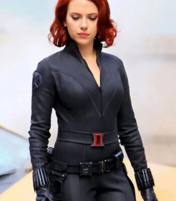 Natasha Romanoff Avengers Endgame Leather Jacket