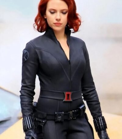 Natasha Romanoff Avengers Endgame Leather Jacket