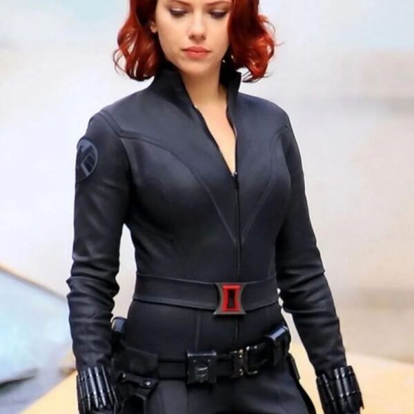 Natasha Romanoff Avengers Endgame Leather Jacket
