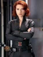 Natasha Romanoff Avengers Endgame Leather Jacket