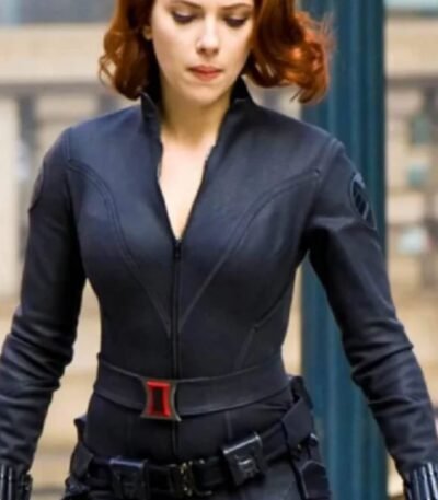 Natasha Romanoff Avengers Endgame Leather Jacket