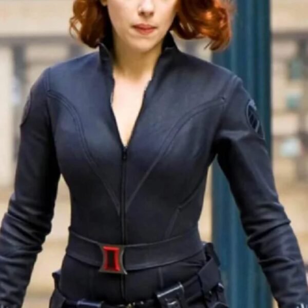 Natasha Romanoff Avengers Endgame Leather Jacket