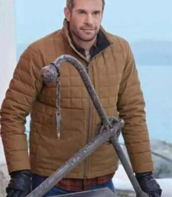 Navigating Christmas 2023 Stephen Huszar Brown Jacket