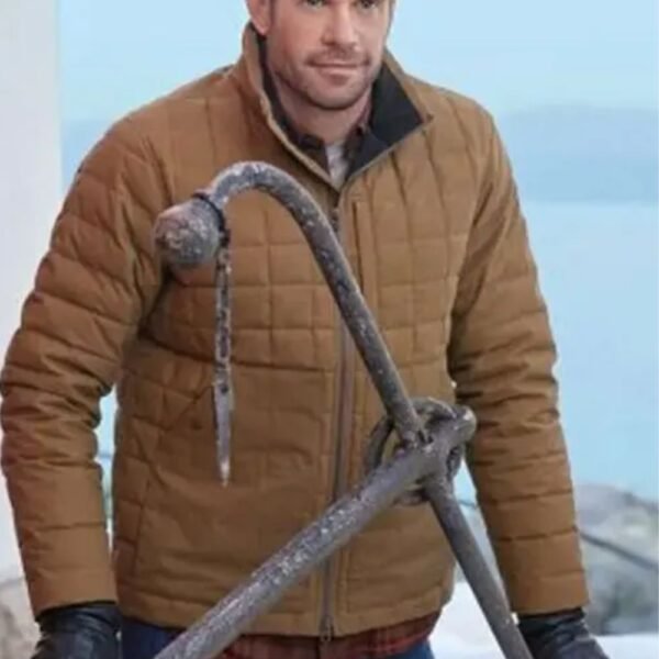 Navigating Christmas 2023 Stephen Huszar Brown Jacket