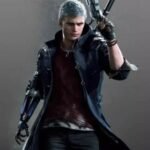 Video Game Devil May Cry 5 V Nero Blue Coat