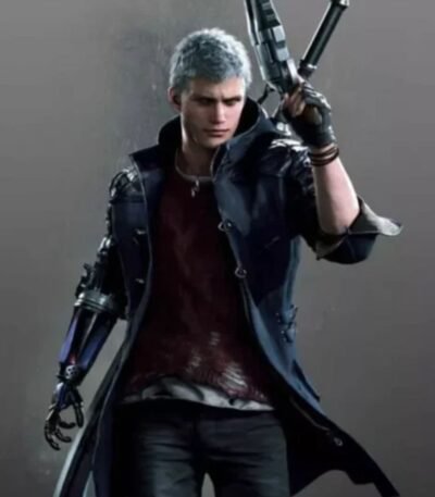 Video Game Devil May Cry 5 V Nero Blue Coat