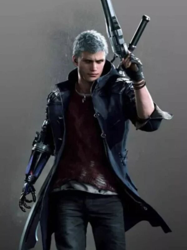 Video Game Devil May Cry 5 V Nero Blue Coat