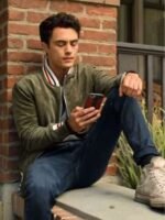 Never Have I Ever Paxton Bomber Leather Jacket