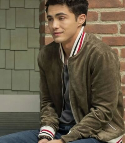 Never Have I Ever Paxton Bomber Leather Jacket