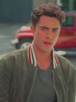 Never Have I Ever Paxton Bomber Leather Jacket