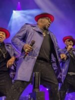 New Edition Legacy On Stage Purple Coat