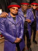 New Edition Legacy On Stage Purple Coat