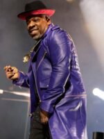 New Edition Legacy On Stage Purple Coat