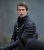 Nicholas Galitzine Cinderella Black Leather Jacket