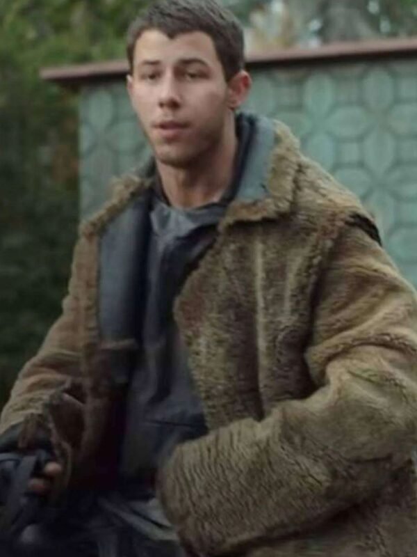 Nick Jonas Chaos Walking Davy Prentiss Fur Coat