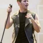 Nick Jonas Chaos Walking Davy Prentiss Jr Black Leather Vest