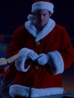 Nick Kringle Noelle Red San­ta Clause Cos­tume Coat