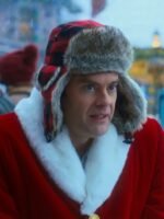 Nick Kringle Noelle Red San­ta Clause Cos­tume Coat