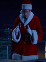 Nick Kringle Noelle Red San­ta Clause Cos­tume Coat