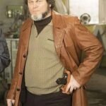 Nick Offerman Fargo Karl Weathers Brown Coat