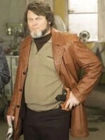Nick Offerman Fargo Karl Weathers Brown Coat