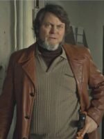 Nick Offerman Fargo Karl Weathers Brown Coat