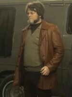 Nick Offerman Fargo Karl Weathers Brown Coat