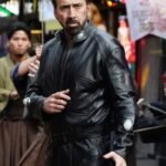 Nicolas Cage Prisoners of the Ghostland Hero Real Leather Jacket