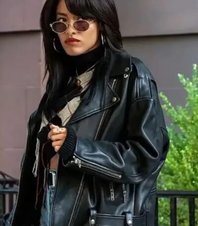 Nicole Bingham Power Book III Raising Kanan Biker Jacket