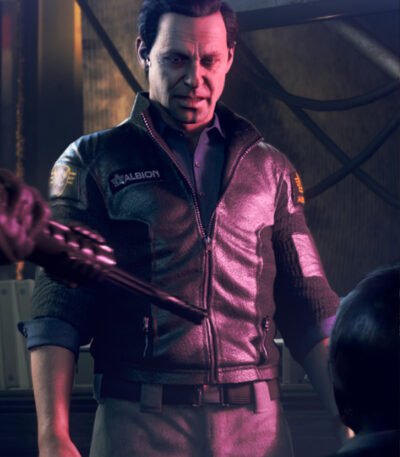 Nigel Cass Watch Dogs Legion Leather Jacket