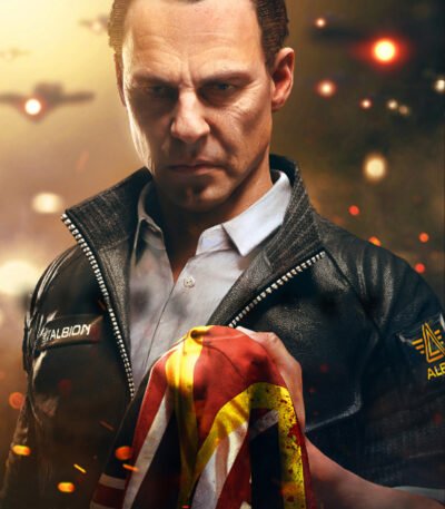 Nigel Cass Watch Dogs Legion Leather Jacket