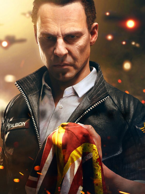 Nigel Cass Watch Dogs Legion Leather Jacket