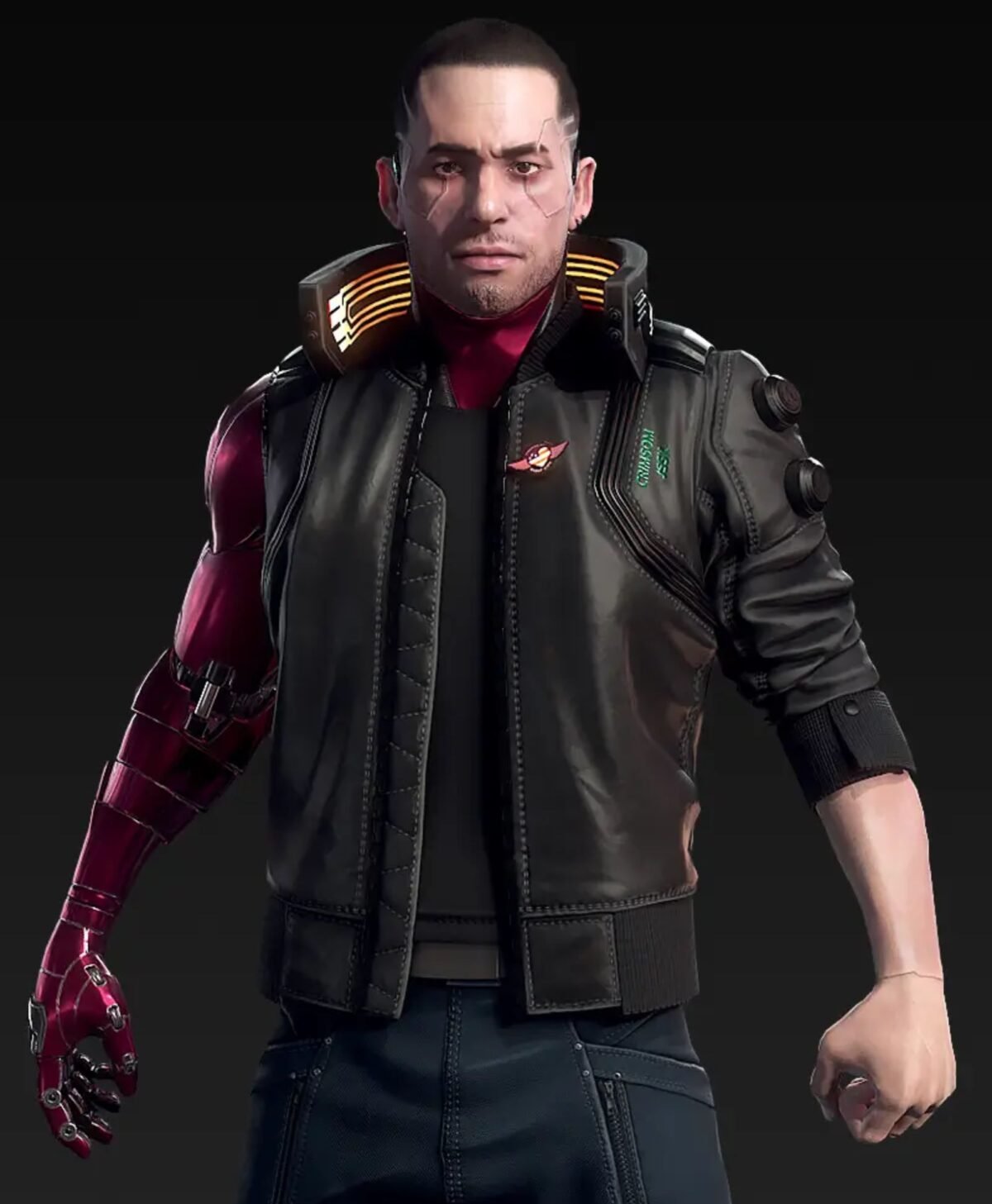 Night City Dreamer Cyberpunk 2077 Black Bomber Jacket Night City Dreamer Cyberpunk 2077 Black Bomber Jacket