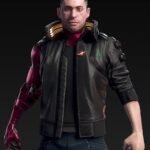 Night City Dreamer Cyberpunk 2077 Black Bomber Jacket