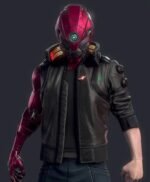 Night City Dreamer Cyberpunk 2077 Black Bomber Jacket