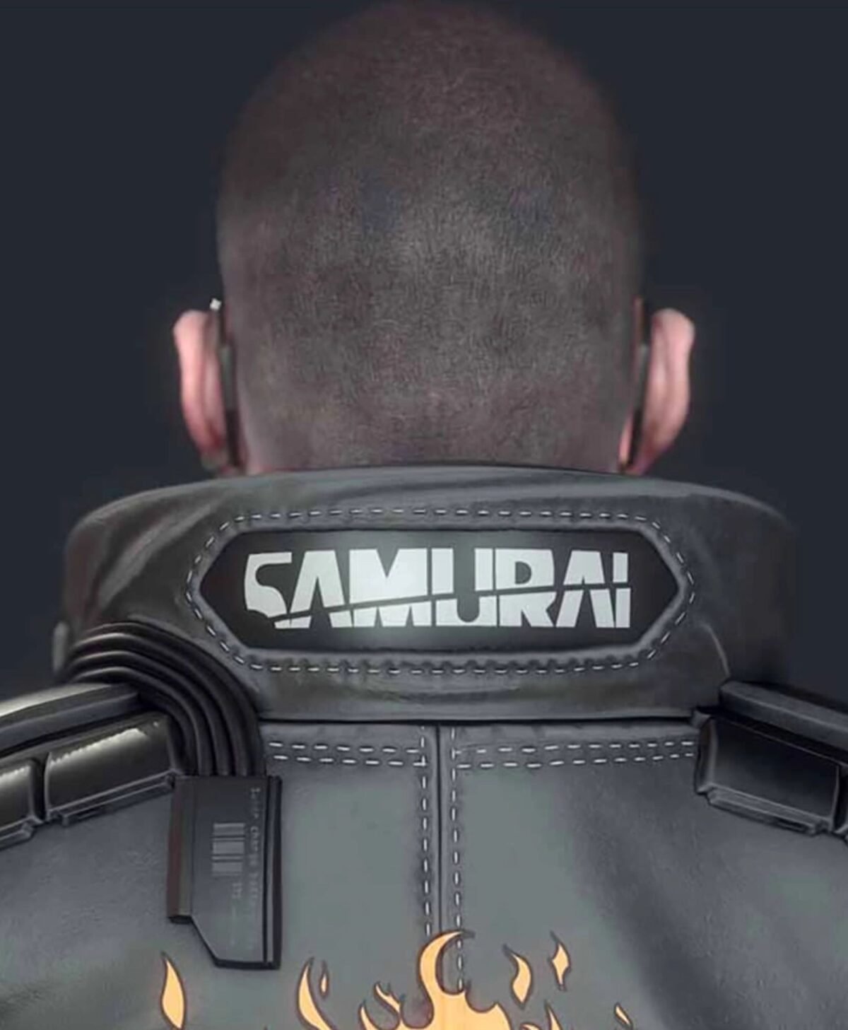 Night City Dreamer Cyberpunk 2077 Black Bomber Jacket