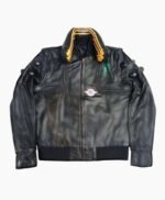 Night City Dreamer Cyberpunk 2077 Black Bomber Jacket