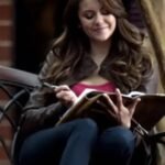 Nina Dobrev The Vampire Diaries S05 Brown Leather Jacket