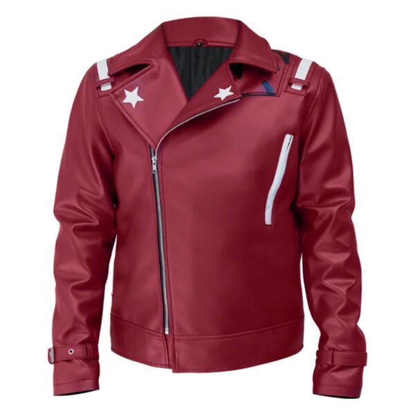 No More Heroes Travis Touchdown Maroon Jacket
