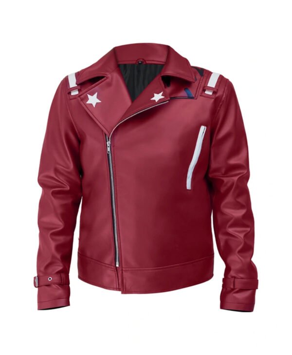 No More Heroes Travis Touchdown Maroon Jacket