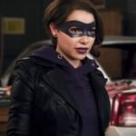 Nora West Allen The Flash S05 Black Leather Jacket