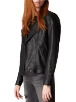 Nora West Allen The Flash S05 Black Leather Jacket