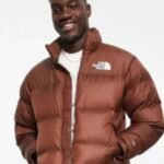 North Face Brown Puffer Jacket