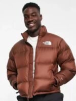 North Face Brown Puffer Jacket
