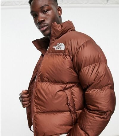 North Face Brown Puffer Jacket
