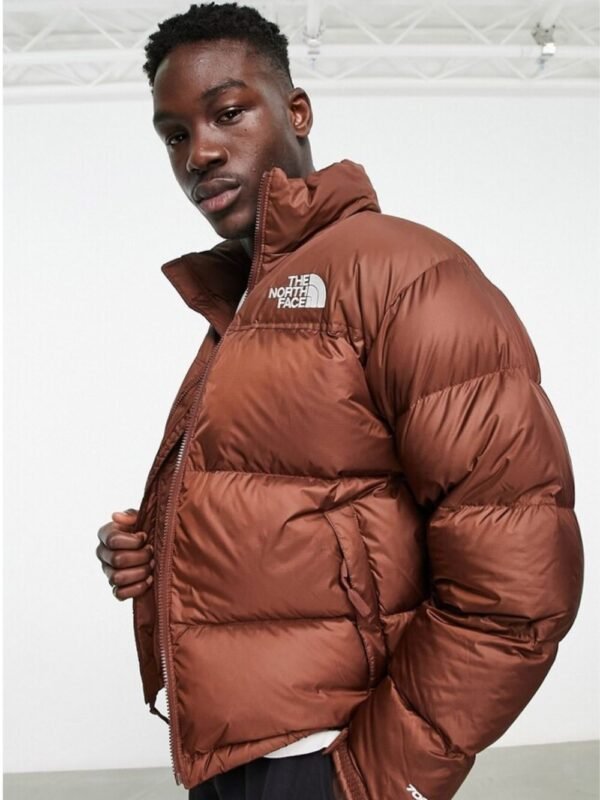 North Face Brown Puffer Jacket