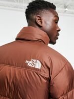 North Face Brown Puffer Jacket